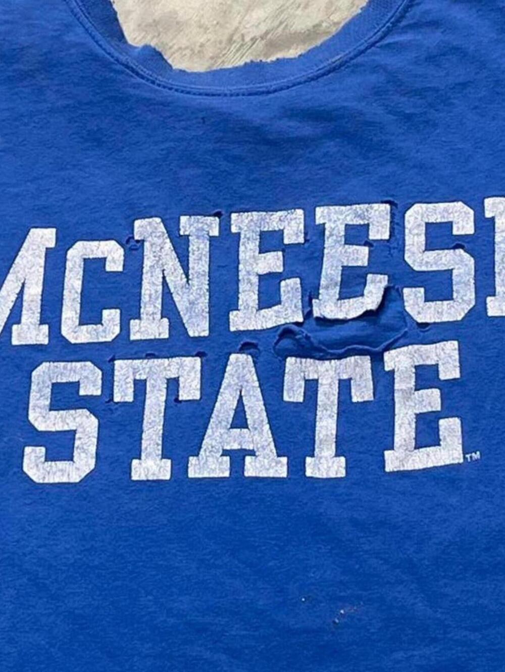 Vintage McNeese Preowned Large Distressed T-shirt